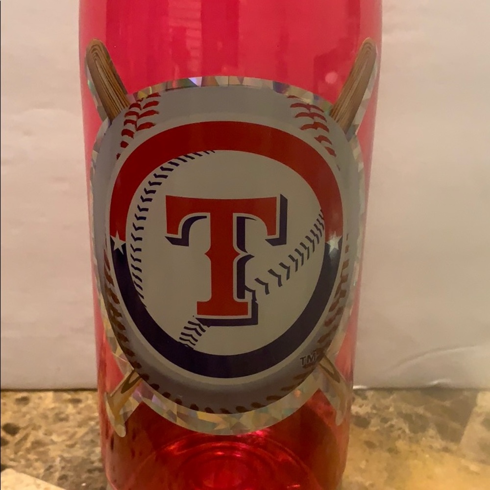 Texas Rangers water bottle